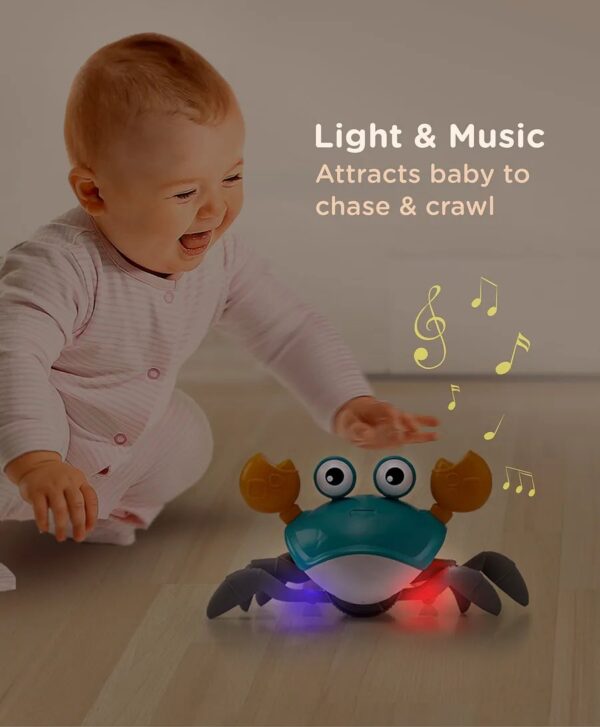 Crawling Crab Musical Toy Lights - Image 2