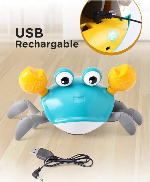 Crawling Crab Musical Toy Lights - Image 3