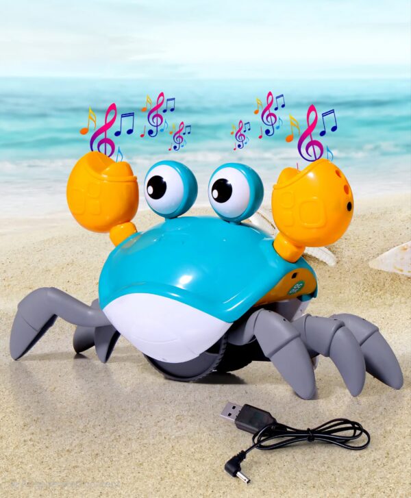 Crawling Crab Musical Toy Lights